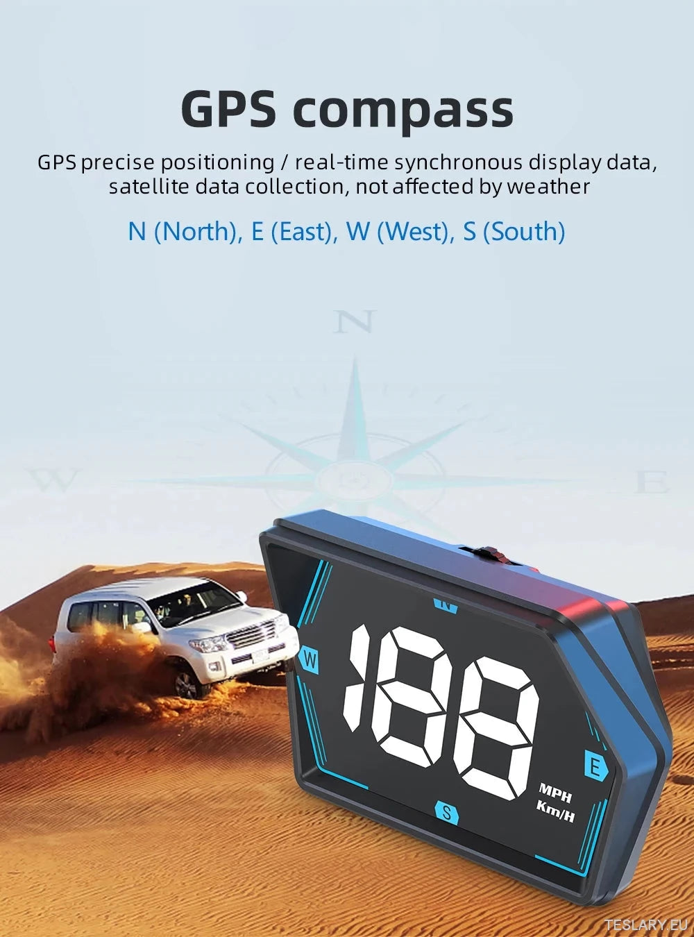 SmartDrive 2024: HUD de automóvil avanzado con GPS y alertas de seguridad