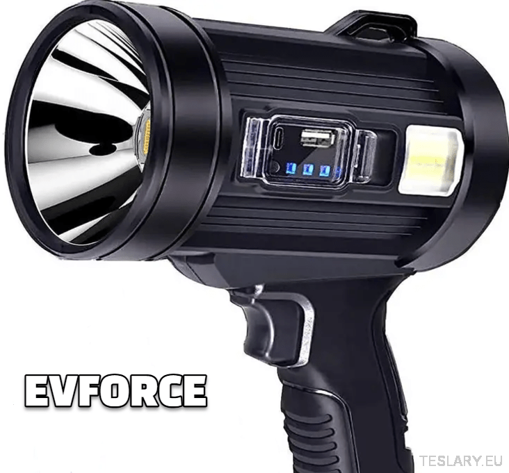 Spotlight / antorcha recargable ultra brillante para su Tesla, BYD, MG u otro EV