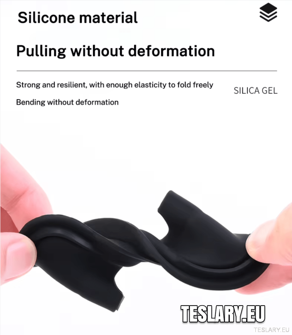 Tesla Modelo 3/3+ Highland & Y Silicone Poor Lock Protector con logotipo