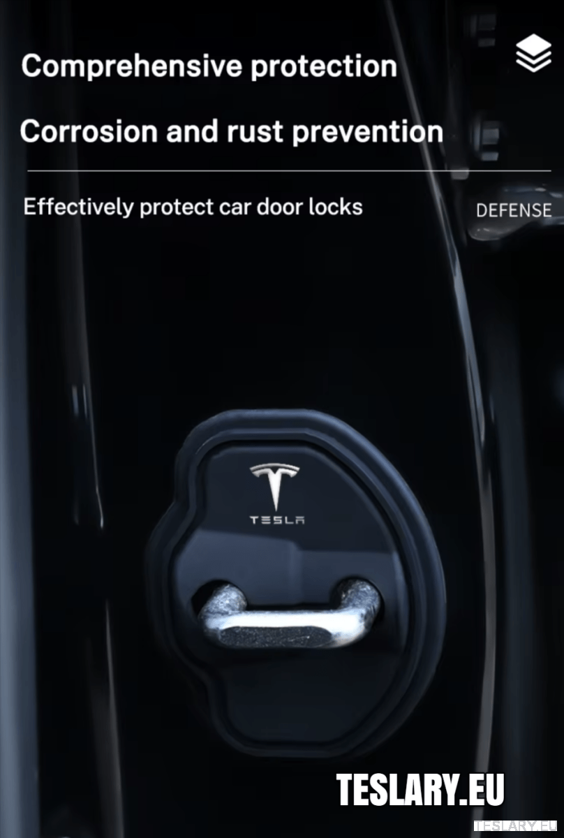 Tesla Modelo 3/3+ Highland & Y Silicone Poor Lock Protector con logotipo