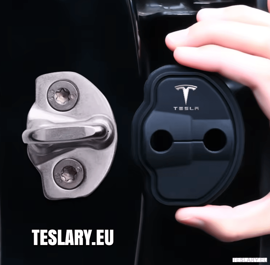 Tesla Modelo 3/3+ Highland & Y Silicone Poor Lock Protector con logotipo