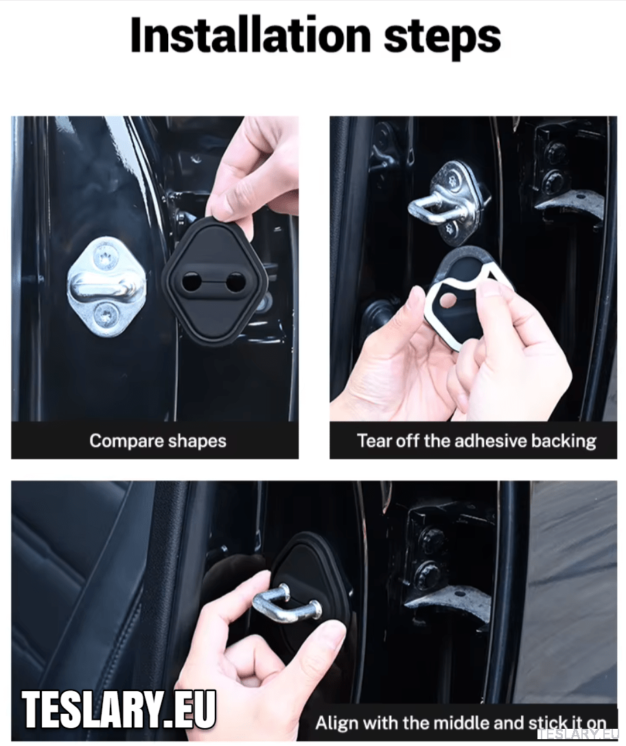 Tesla Modelo 3/3+ Highland & Y Silicone Poor Lock Protector con logotipo