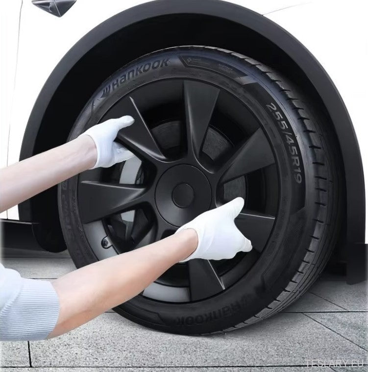 Tesla Modelo Y 19 "Cubiertas de ruedas de estilo de rendimiento de estilo de inducción