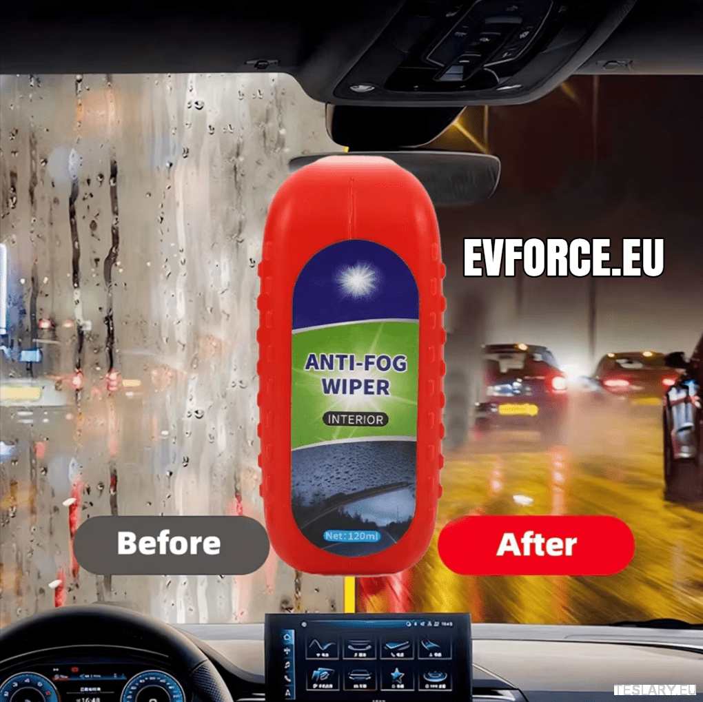 Anti Fogging Brush Windscreen Agent 120ml for Tesla , BYD , MG & Other EVs - TESLARY Tesla Shop Accessories Europe Nederlands Dublin Cork Ireland Deutschland Espana Alicante France Italia
