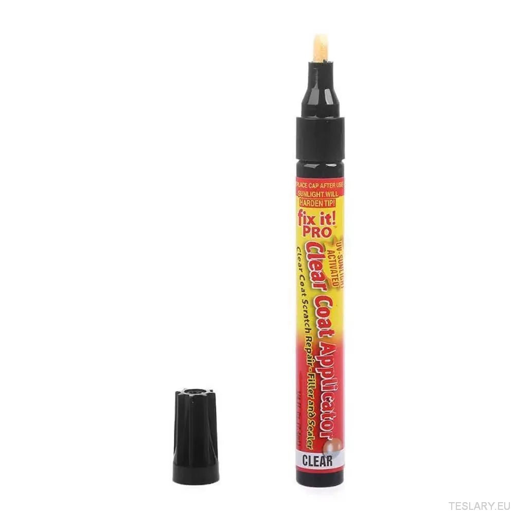Car Scratch Repair Remover Pen Car - styling Portable Pen Universal Applicator Paint Tool Pro It Auto Coat Portable Clear Fix X0D7 - TESLARY Tesla Shop Accessories Europe Nederlands Ireland Deutschland Espana Alicante France Italia