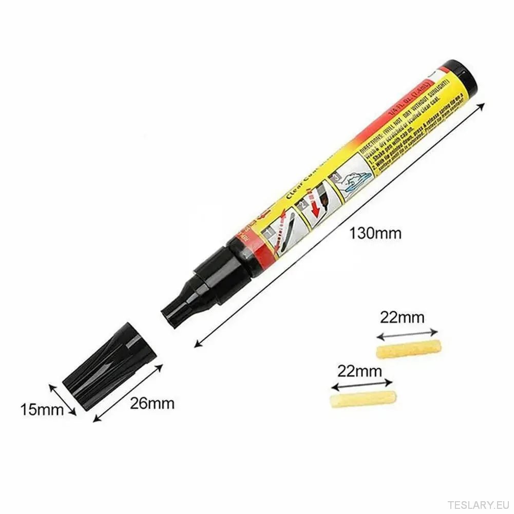 Car Scratch Repair Remover Pen Car - styling Portable Pen Universal Applicator Paint Tool Pro It Auto Coat Portable Clear Fix X0D7 - TESLARY Tesla Shop Accessories Europe Nederlands Ireland Deutschland Espana Alicante France Italia