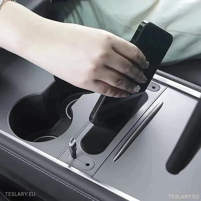 Centre Console Organiser Tesla 3/Y - TESLARY Tesla Shop Accessories Europe Nederlands Ireland Deutschland Espana Alicante France Italia