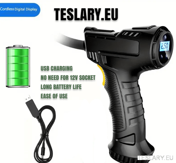 Bezprzezłośna bateria zasilana pistoletem do sprężarki oponowej dla Tesli Model 3 y S x