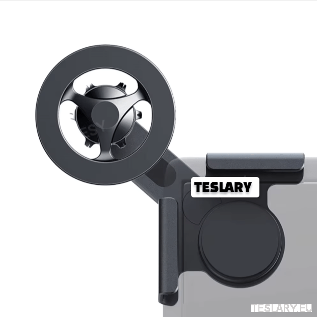 Tesla Montaje de montaje de pantalla Topeador de teléfonos Magnético Magnetic Magsafe Cargador inalámbrico Tesla Modelo 3 / Modelo 3+ Highland / Modelo Y / Modelo Y+ Enbito