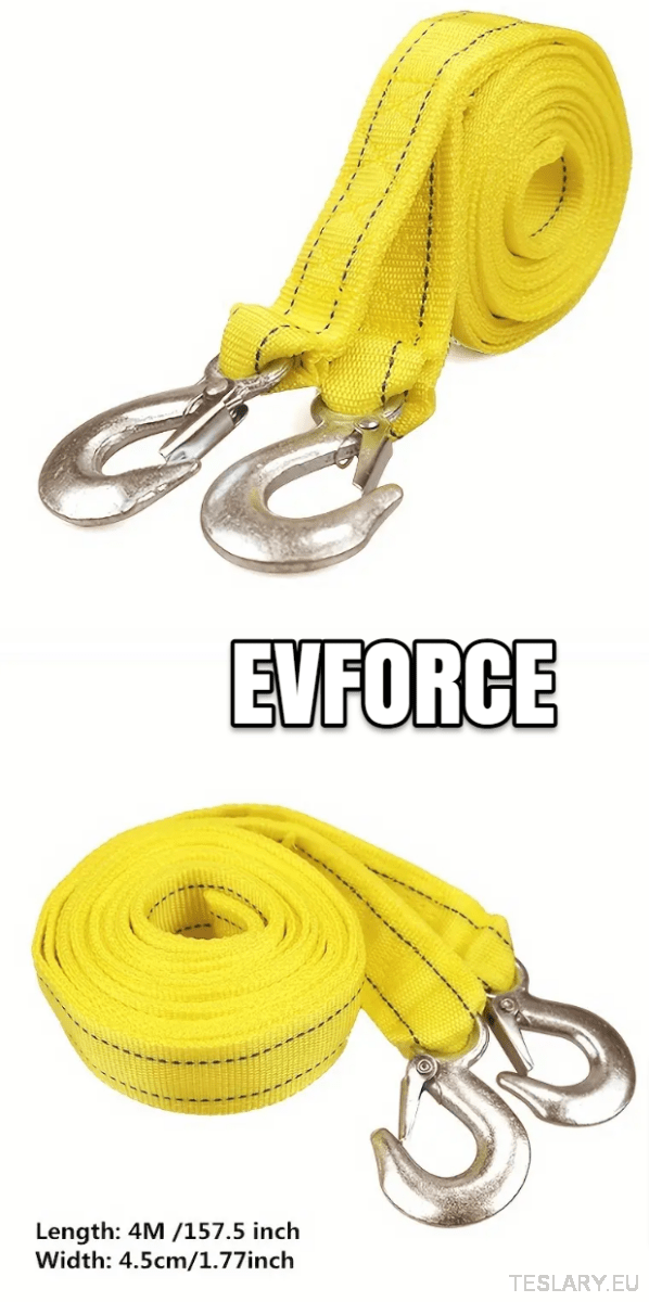 Correa de remolque de nylon de 5 toneladas de servicio pesado - Universal