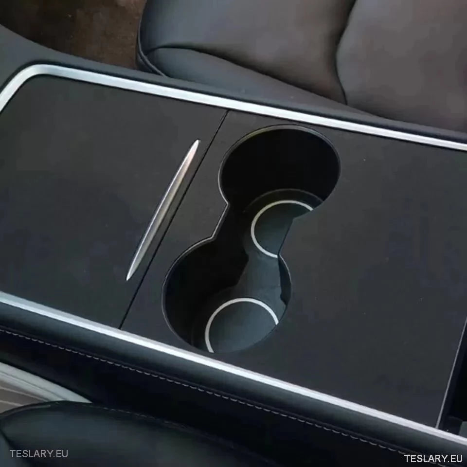 Premium Suede Centre Console Cover for Tesla 3/Y