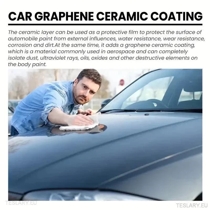 Specialist Graphene Ceramic Coating for your Tesla - TESLARY Tesla Shop Accessories Europe Nederlands Ireland Deutschland Espana Alicante France Italia