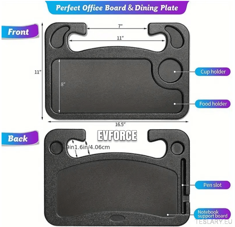 Steering Wheel Storage Table Universal for Tesla , BYD , MG & More - TESLARY Tesla Shop Accessories Europe Nederlands Dublin Cork Ireland Deutschland Espana Alicante France Italia