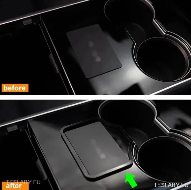 Tesla 3/Y Centre Console Key Holder - TESLARY Tesla Shop Accessories Europe Nederlands Ireland Deutschland Espana Alicante France Italia