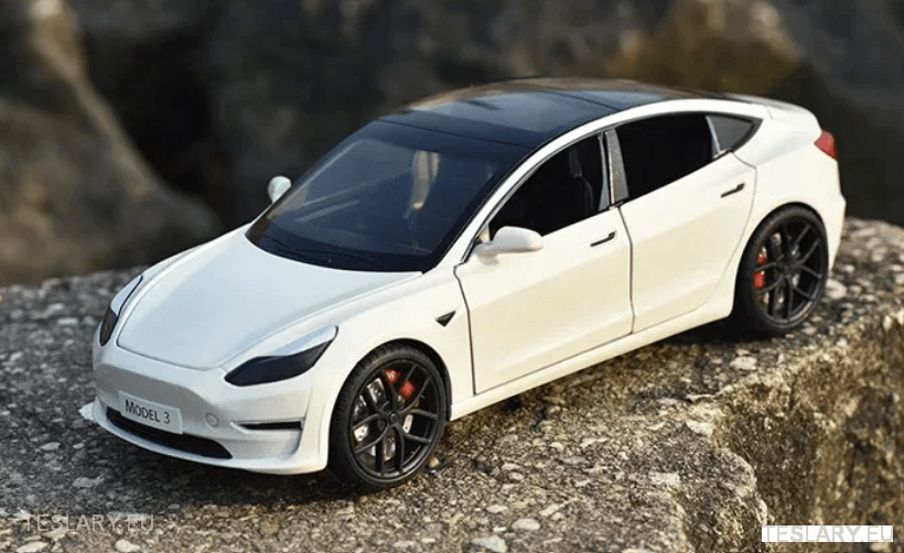 Tesla Model 3 Car 1:24 Diecast Model Car 2019 - 2023 Version - TESLARY Tesla Shop Accessories Europe Nederlands Dublin Cork Ireland Deutschland Espana Alicante France Italia