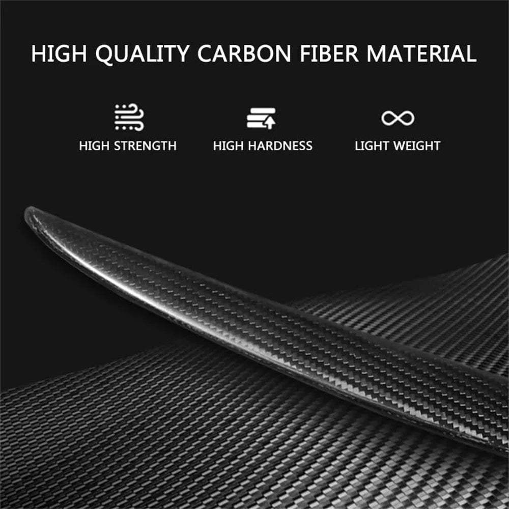 Tesla Model 3+ Highland 2024 Onwards 100% Real Carbon Fiber Rear Trunk Spoiler - TESLARY Tesla Shop Accessories Europe Nederlands Dublin Cork Ireland Deutschland Espana Alicante France Italia