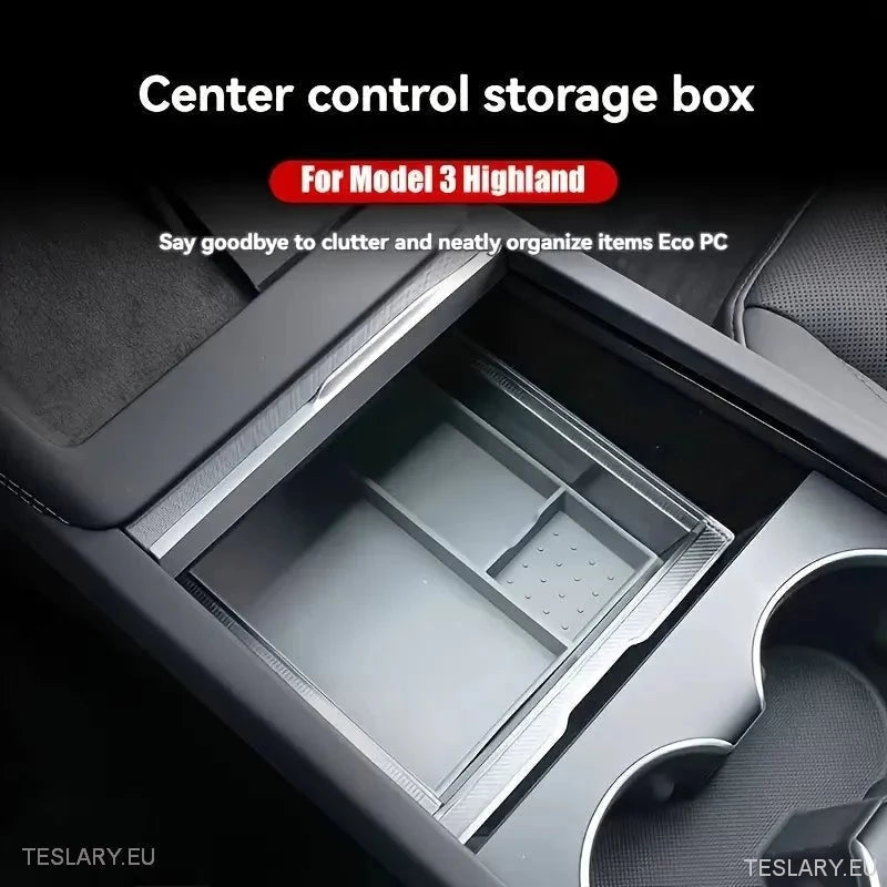 Tesla 3+ Highland Central Storage Organiser -TESLARY.IE Tesla Shop Europe