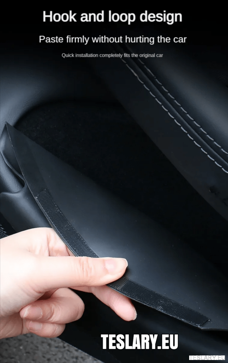 Tesla Model 3+ Highland , Model 3 & Model Y TPE Door Pocket Protectors - TESLARY Tesla Shop Accessories Europe Nederlands Dublin Cork Ireland Deutschland Espana Alicante France Italia