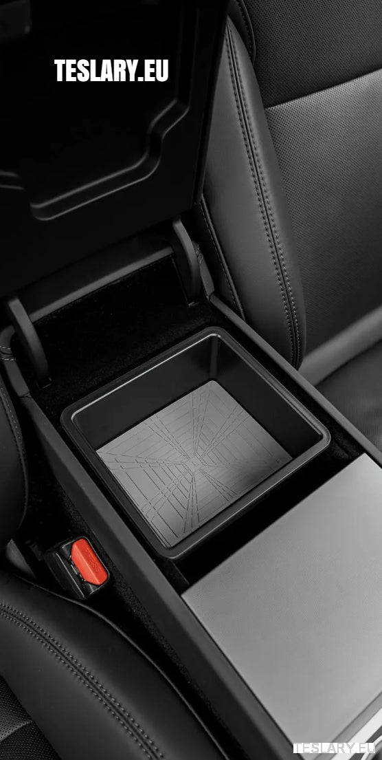 Tesla Model 3+ Highland & Tesla Model Y+ Juniper Central Storage Organisers Front & Rear - TESLARY Tesla Shop Accessories Europe Nederlands Dublin Cork Ireland Deutschland Espana Alicante France Italia