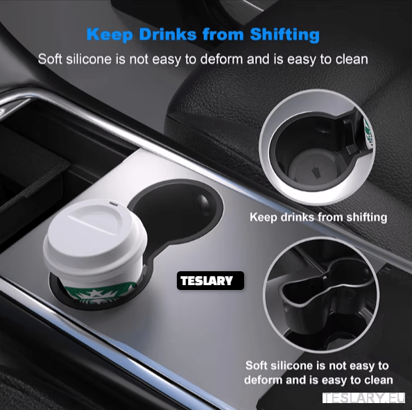 Tesla Model 3 / Y 2021 - 2024 Accessories Center Console Trays - TESLARY Tesla Shop Accessories Europe Nederlands Ireland Deutschland Espana Alicante France Italia