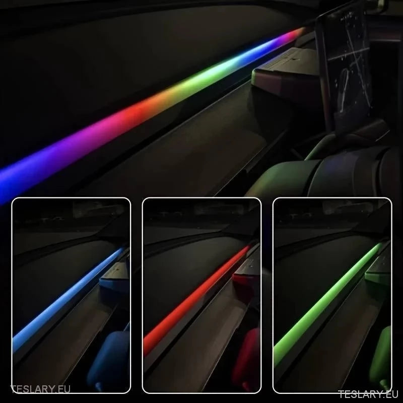 Tesla Model 3 / Y Led Ambient Lighting -TESLARY.IE Tesla Shop Europe