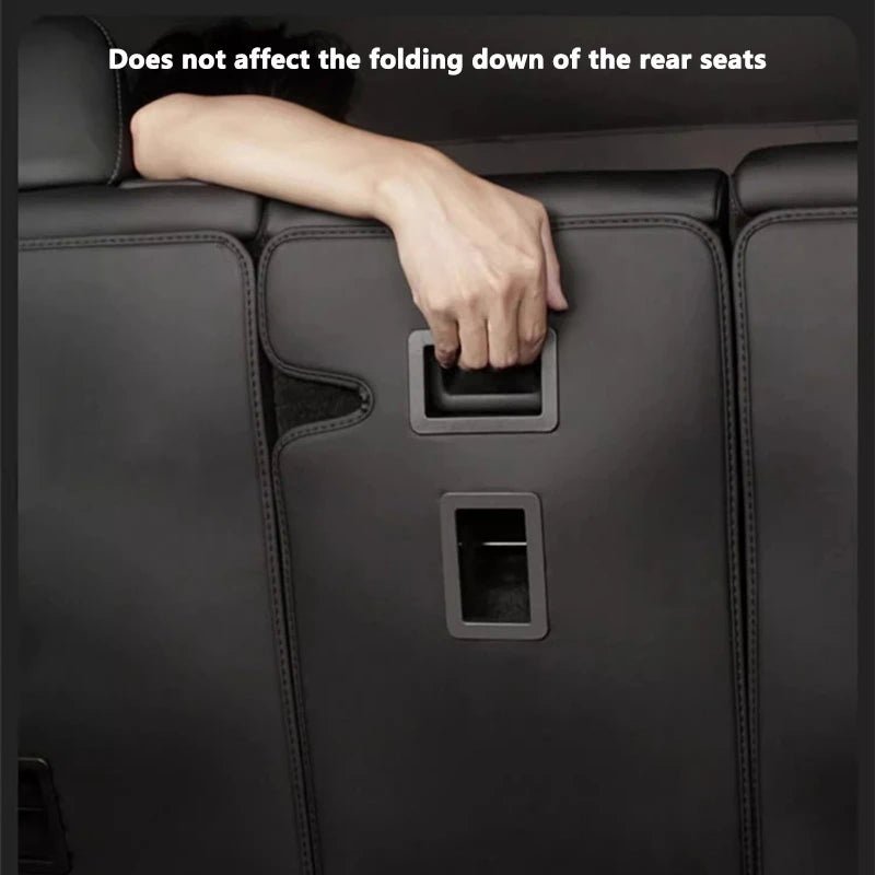 Tesla Model 3 / Y & Model 3+ Highland Trunk Rear Seat Back Protectors - TESLARY Tesla Shop Accessories Europe Nederlands Dublin Cork Ireland Deutschland Espana Alicante France Italia