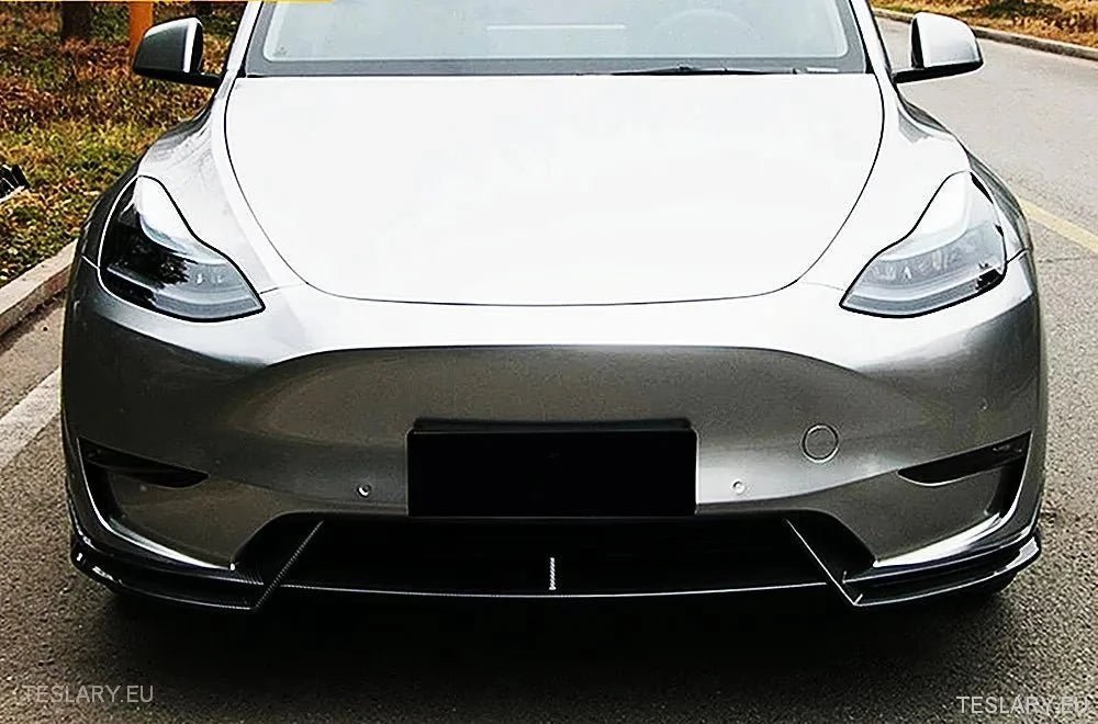 Tesla 3/Y Bodykit Front Diffuser Spoiler Black or Carbon - Tesla Shop Europe - TESLARY.IE Ireland - France boutique- Deutschland Geschäft- España comercio - Nederland winkel- TESLARY.IE