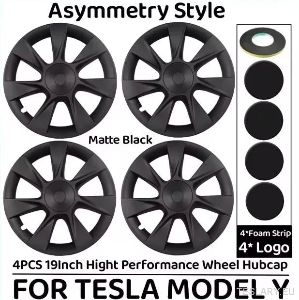 Tesla Model Y 19" Induction Style Performance Style Wheel Covers - TESLARY Tesla Shop Accessories Europe Nederlands Ireland Deutschland Espana Alicante France Italia