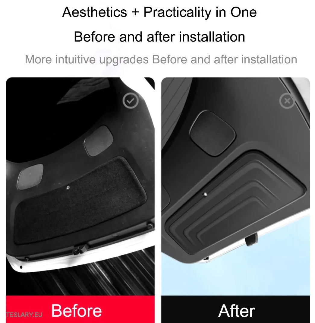 Tesla Model Y Trunk Door Premium TPE Mujer protectora de servicio pesado
