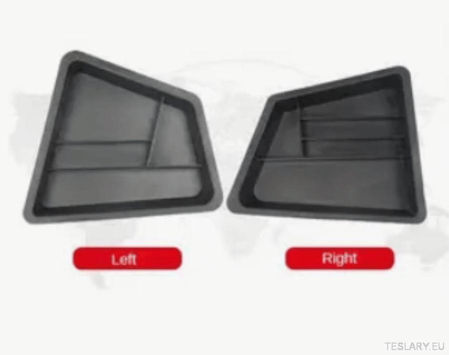 Tesla Model Y Trunk Organiser Side Pocket Storage Covers TPE - TESLARY Tesla Shop Accessories Europe Nederlands Dublin Cork Ireland Deutschland Espana Alicante France Italia