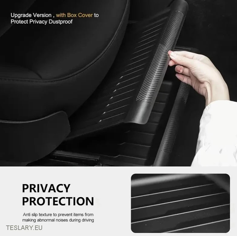 Tesla Model Y Organizator tacki Underseat z pokrywką prywatności