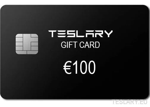 TESLARY GIFT CARD - TESLARY Tesla Shop Accessories Europe Nederlands Ireland Deutschland Espana Alicante France Italia