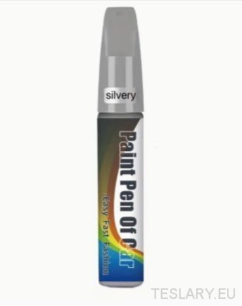 Universal Car Touch Up Paint Pens 12ml in White , Black , Silver & Grey - TESLARY Tesla Shop Accessories Europe Nederlands Dublin Cork Ireland Deutschland Espana Alicante France Italia