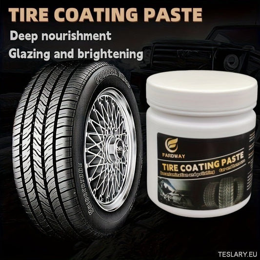 Accessoires Indispensables pour Tesla : Car Tyre Waxing
