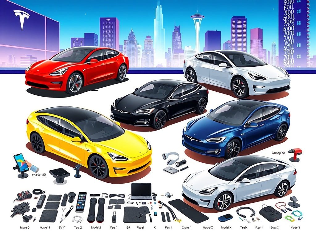 Accessori di Alta Qualità per Tesla Model 3 e Model Y: Organizza, Proteggi e Valorizza la Tua Auto