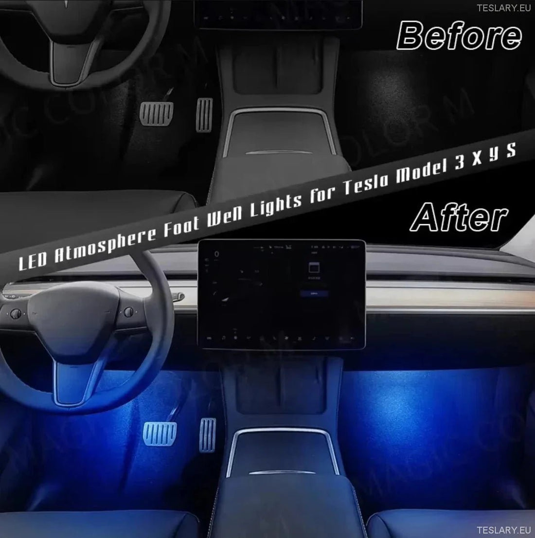 Illumina Tesla con LED Interni Ultra Bright