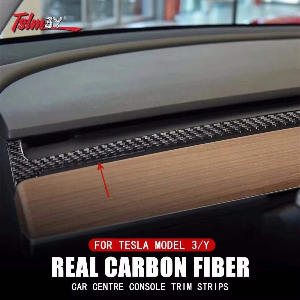 Mejora Elegancia Tesla con Accesorios de Carbono Modernos