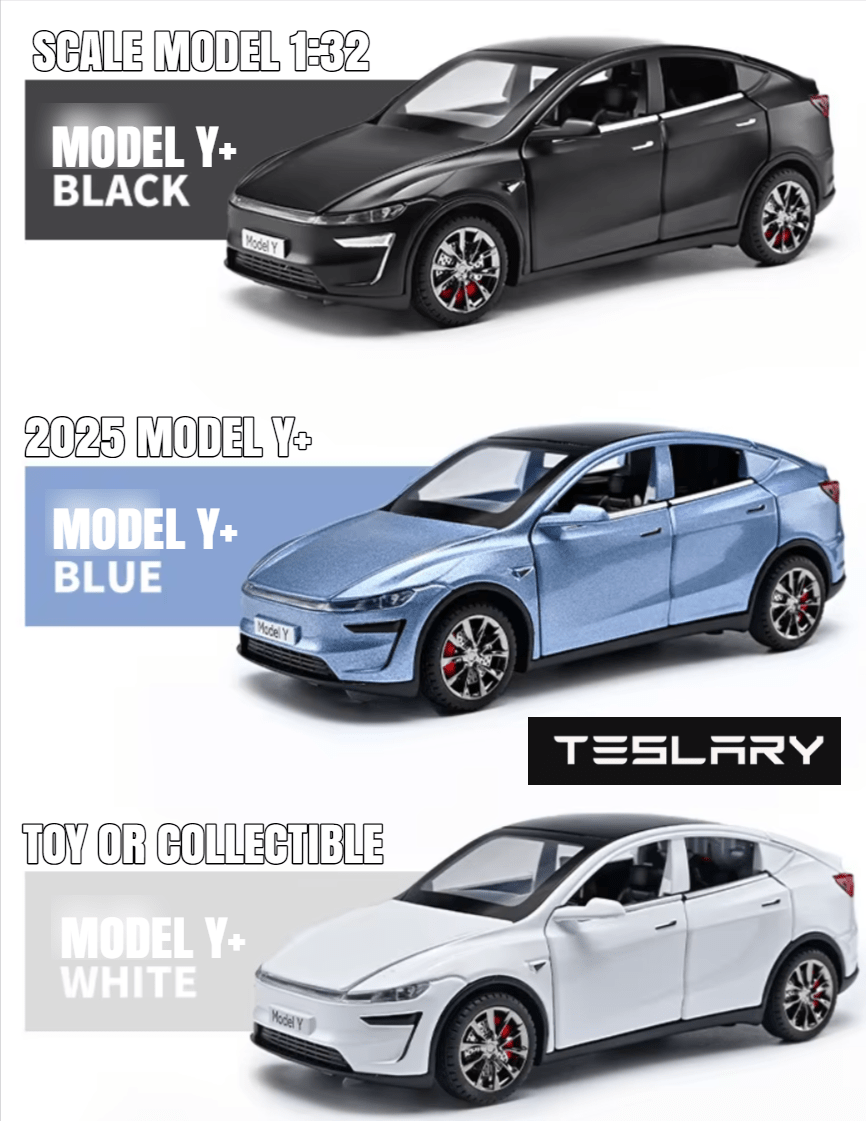 Modello Rappresentativo Tesla Model Y+: Design Elegante