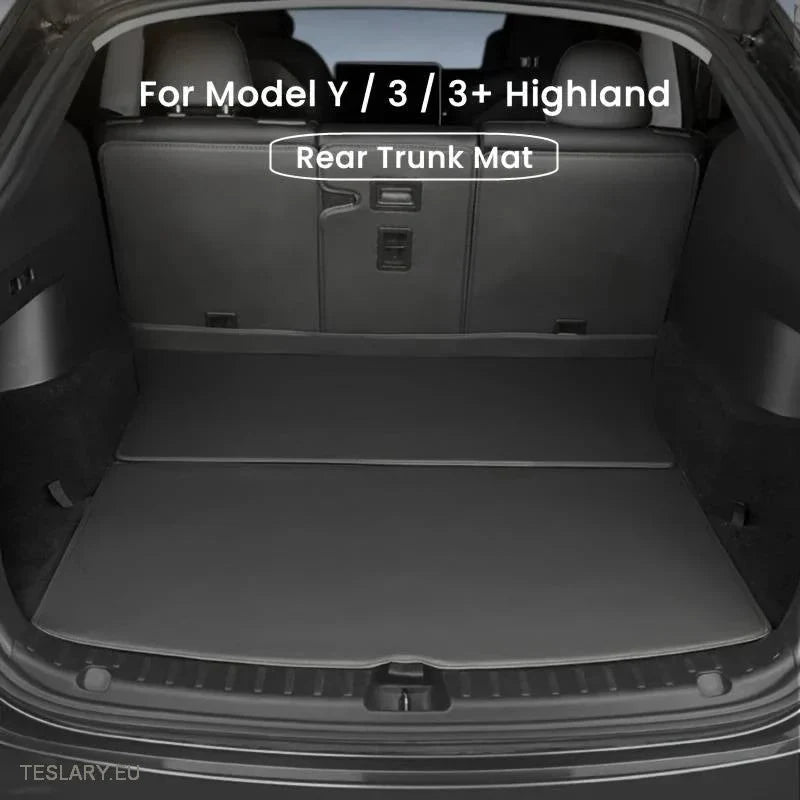 PU-Nahkatrunkkimatot Teslaan: Suojaus ja Eleganssi