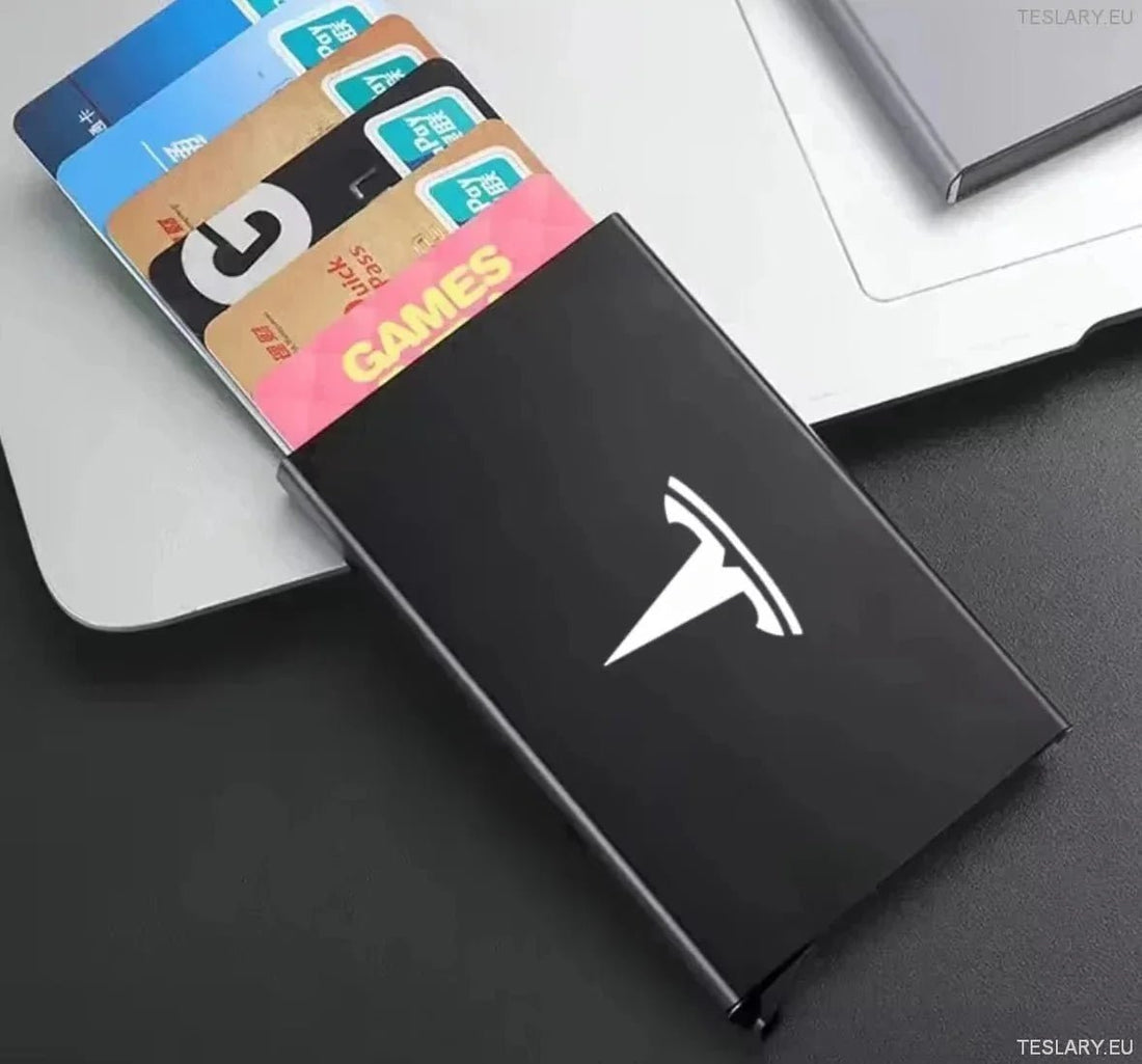 Smart ID Card RFID Wallet for Secure Tesla Ownership