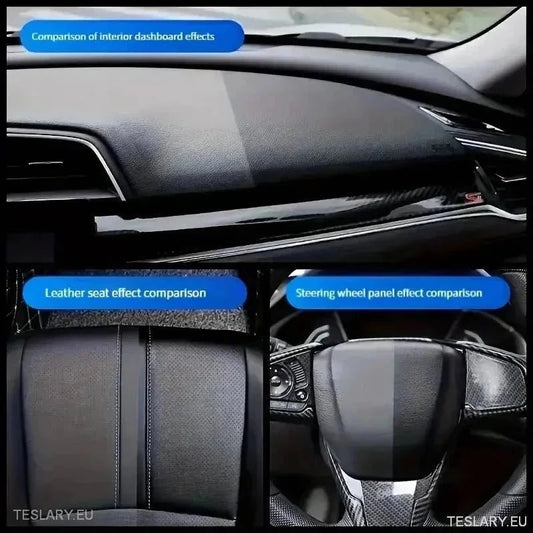 Verbeter uitstraling Tesla met premium Leather Cleaning Cream