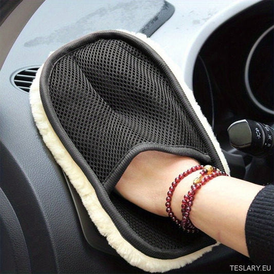 Warum Soft Wool Automobile Cleaning Gloves für deinen Tesla unverzichtbar sind