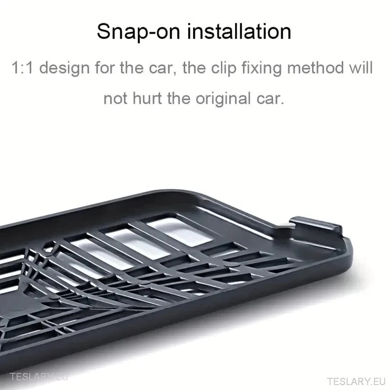 Tesla 3 Highland under Seat Air Outlet Cover Plaid Style (2 stycken)