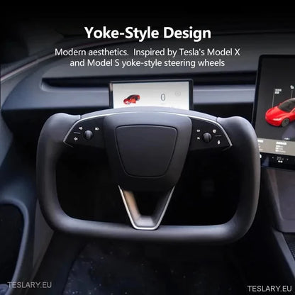 Tesla Yoke -tyylinen ohjauspyörä Model 3 Highlandille