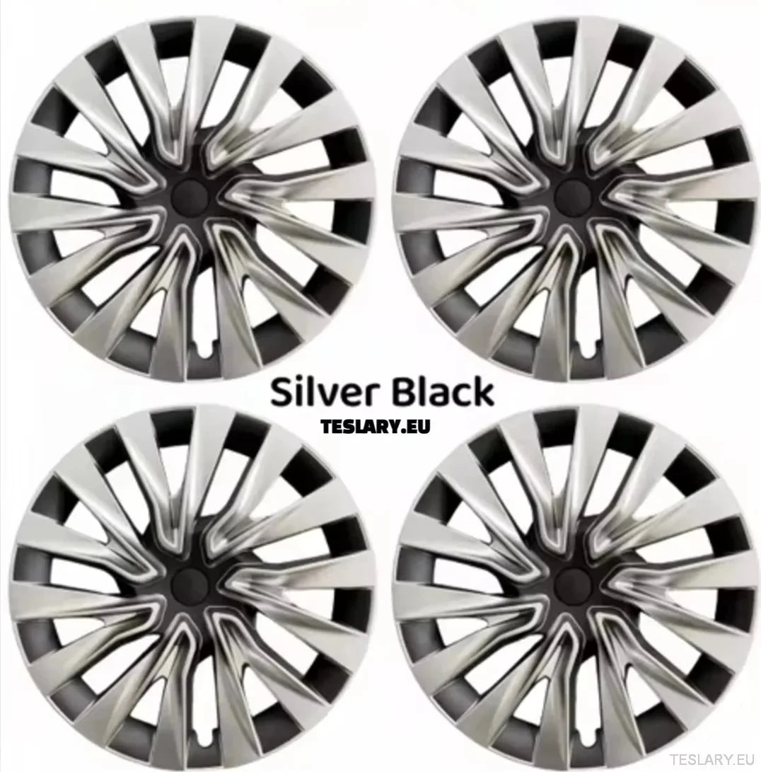18" Tesla 3+ Highland Full Rim Nova Style Wheel Covers 