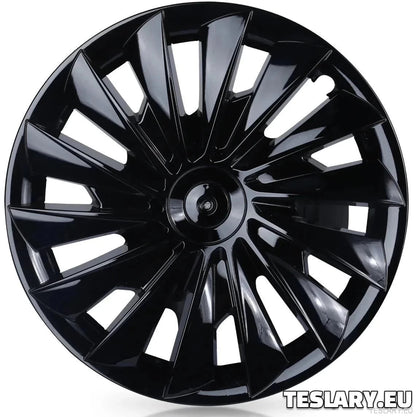 18" Tesla Model 3+ Highland Performance Induction Style Wheel Covers - Gloss Black - TESLARY Tesla Shop Accessories Europe Nederlands Ireland Deutschland Espana Alicante France Italia