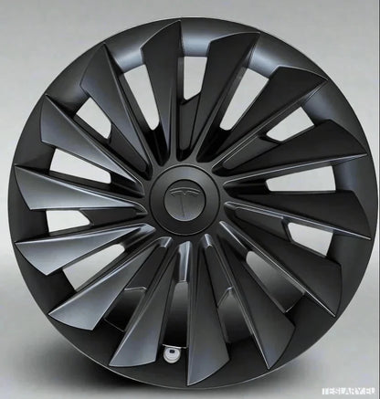 18 "Tesla Model 3+ Highland Performance Indukcja Indukcja Okładki kół - jasna czarna