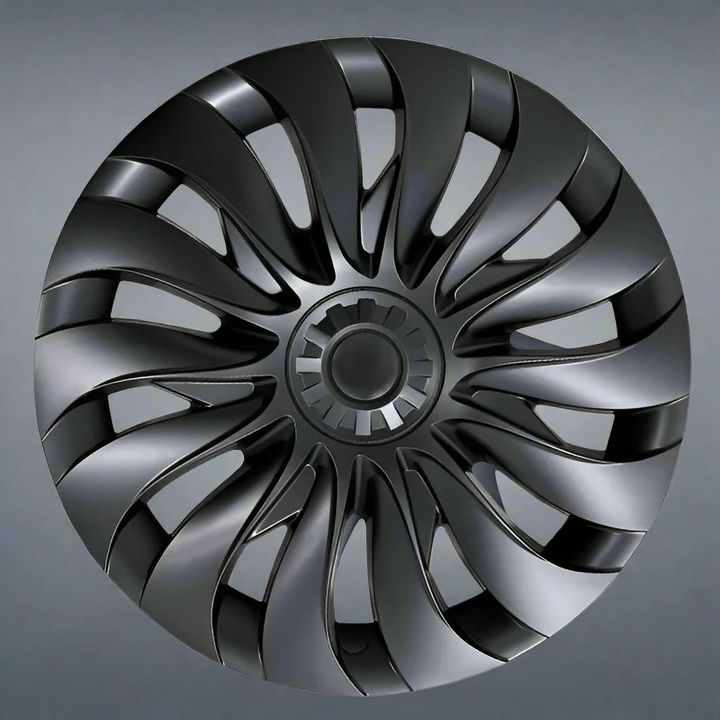 Tesla Model 3 Highland 18"  Storm Style Wheel Covers -TESLARY.IE Tesla Shop Europe