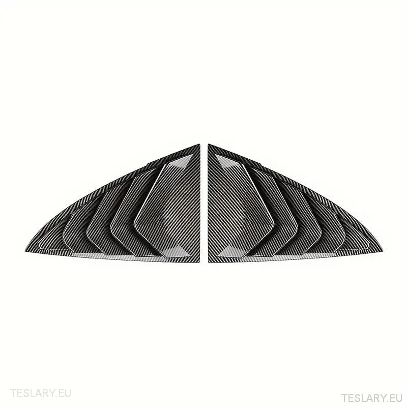 Tesla 3 Highland Sports Sports Style Tylne Windows Rozdzielacz okien (2 sztuki)