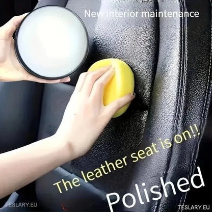 Crema de limpieza de cuero para asientos de cuero e interior de Tesla Pu